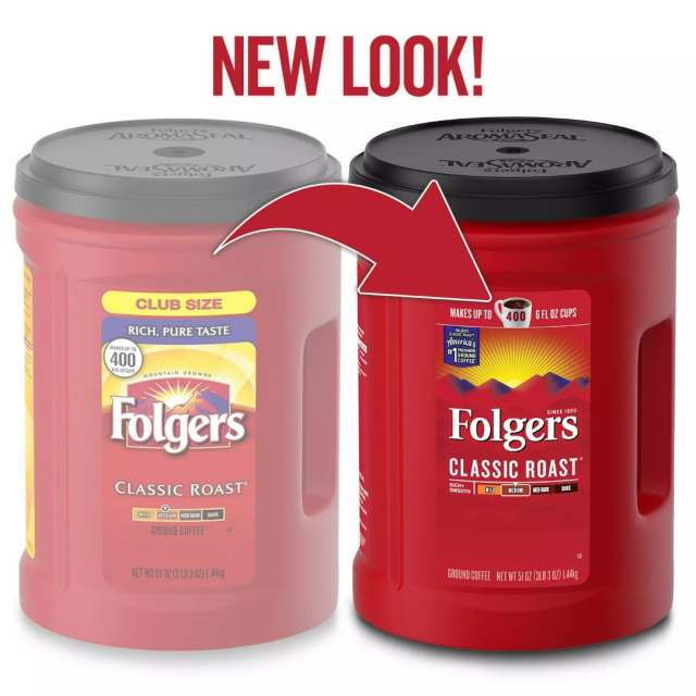 Folgers Classic Roast Ground Coffee (51 oz.)