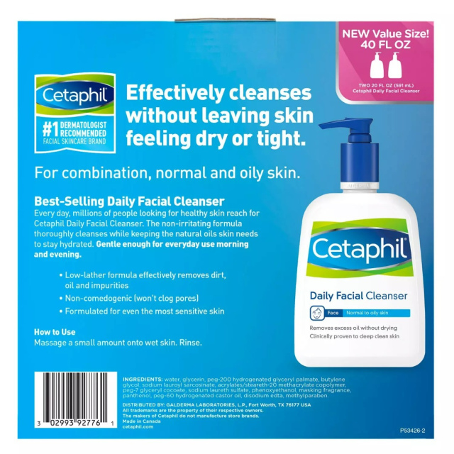 Cetaphil Daily Facial Cleanser