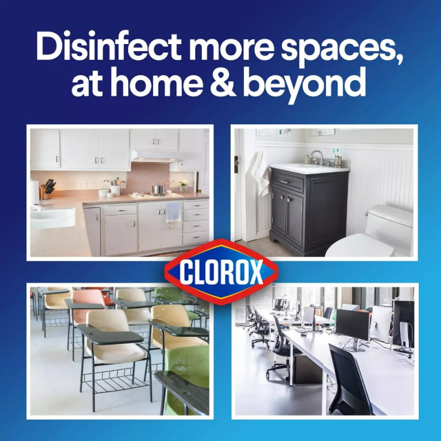 Clorox Disinfecting Wipes Value Pack, Bleach Free Cleaning Wipes