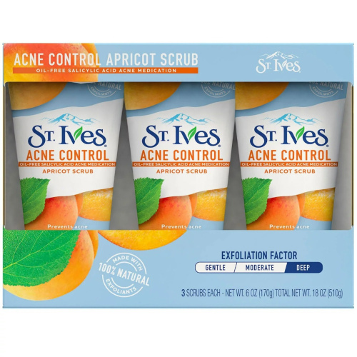 St. Ives Acne Control Apricot Scrub