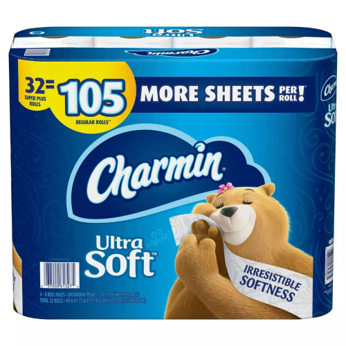 Untitled ItemCharmin Ultra Soft Toilet Paper Super Plus Rolls