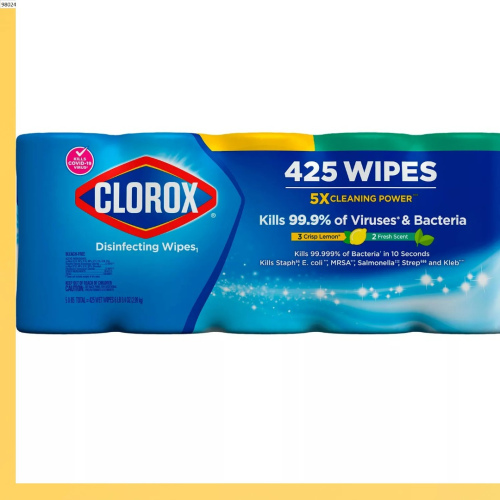 Clorox Disinfecting Wipes Value Pack, Bleach Free Cleaning Wipes