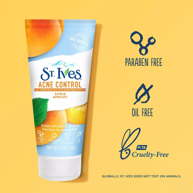 St. Ives Acne Control Apricot Scrub